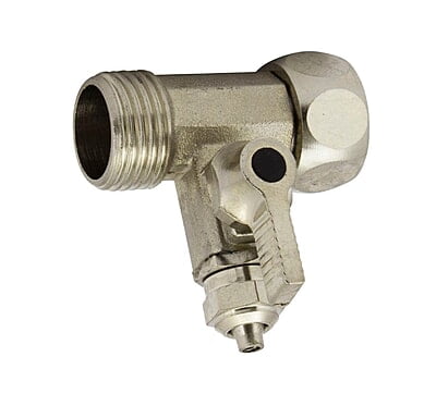 1/2 inch EEZI-FEED with Integrated 1/4 inch Valve (Steel)