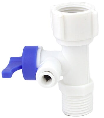 1/2" EZFEED with Integrated 1/4" Valve (Plastic)