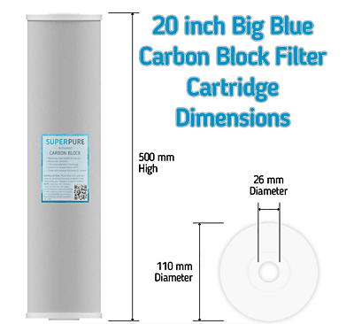 SUPERPURE 2-Stage Whole House Water Filtration System on Stand