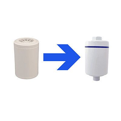 SUPERPURE White Shower Filter Replacement Cartridge