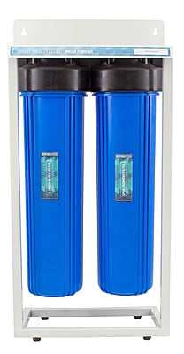 SUPERPURE 2-Stage Whole House Water Filtration System on Stand