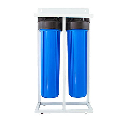 SUPERPURE 2-Stage Whole House Water Filtration System on Stand