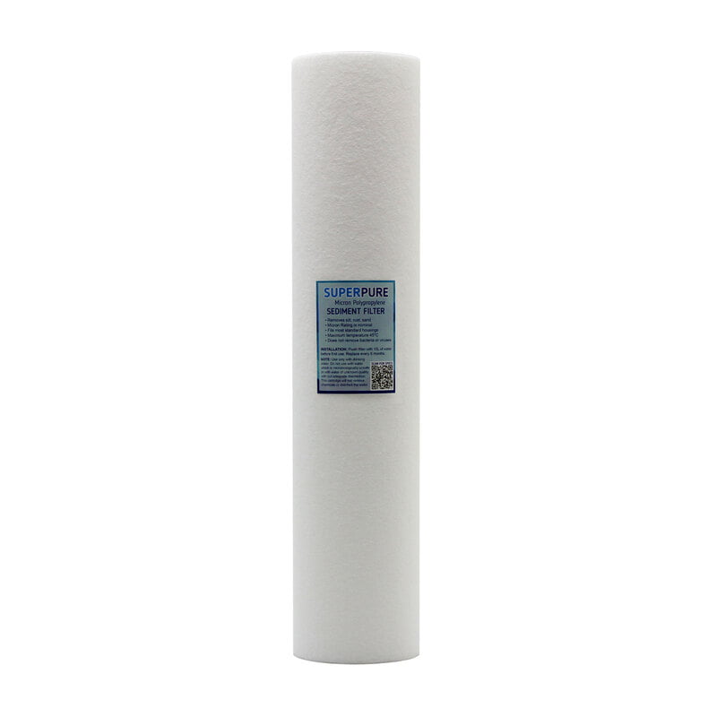 20 inch Big Blue Melt Blown Sediment Filter - 1 Micron