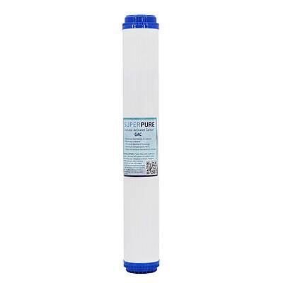 SUPERPURE 20inch GAC Water Filter Replacement Cartridge