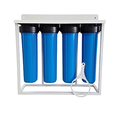 SUPERPURE 4-Stage Whole House Water Filtration System on Stand