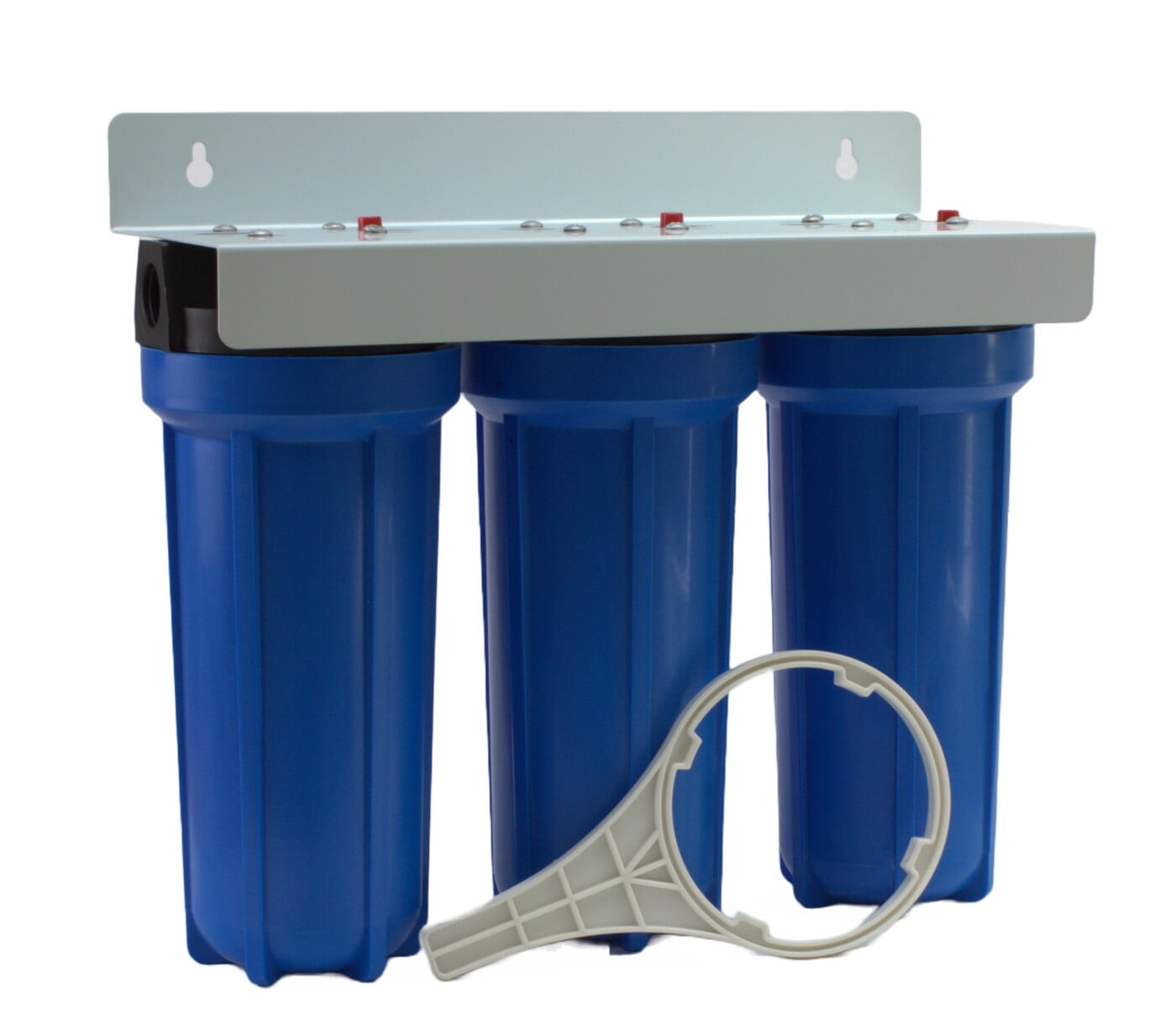 SUPERPURE 3Stage Under Counter Water Filter 1/2inch Direct Fit with GAC & Carbon Block