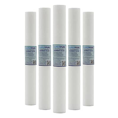 20 inch Melt Blown Sediment Filter - 5 Micron (5 Pack)