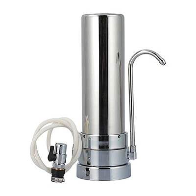 Stainless Steel Counter-top filter with GAC