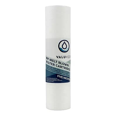 VALUE H2O 10inch Slimline Sediment Water Filter 5 mic