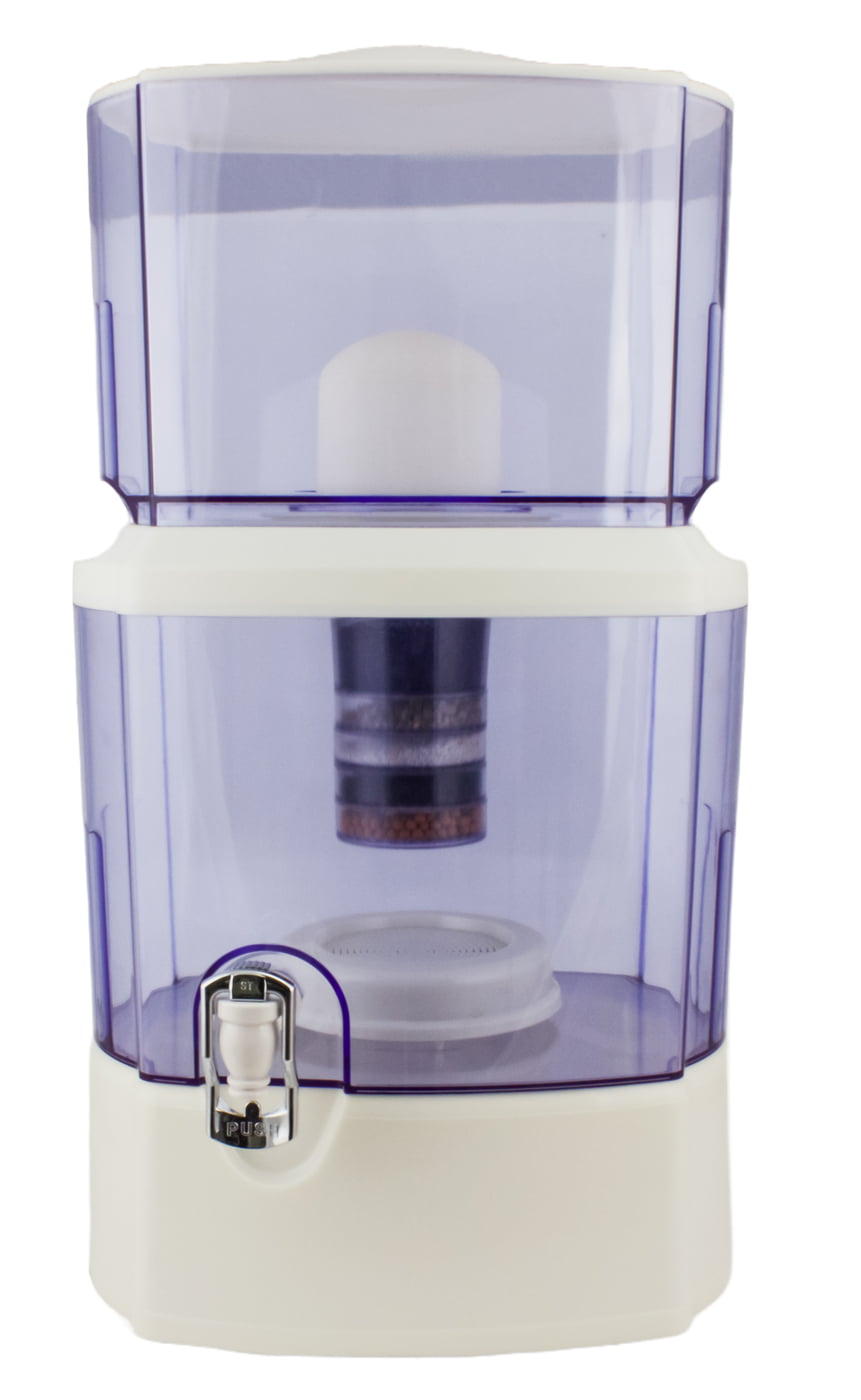 SUPERPURE 24L Water Dispenser with Filters & Mineral Pot